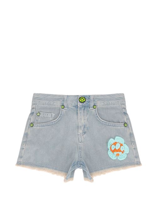 Bermuda bambina Barrow Kids denim blu BARROW KIDS | JGSH113172